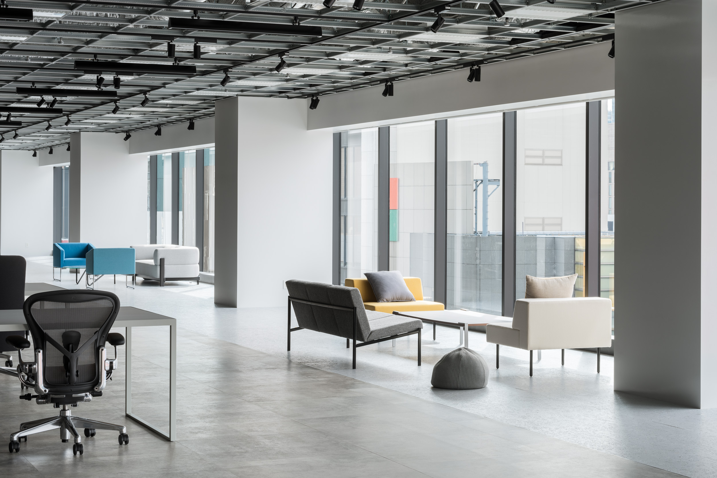 辦公室座談區布局圖